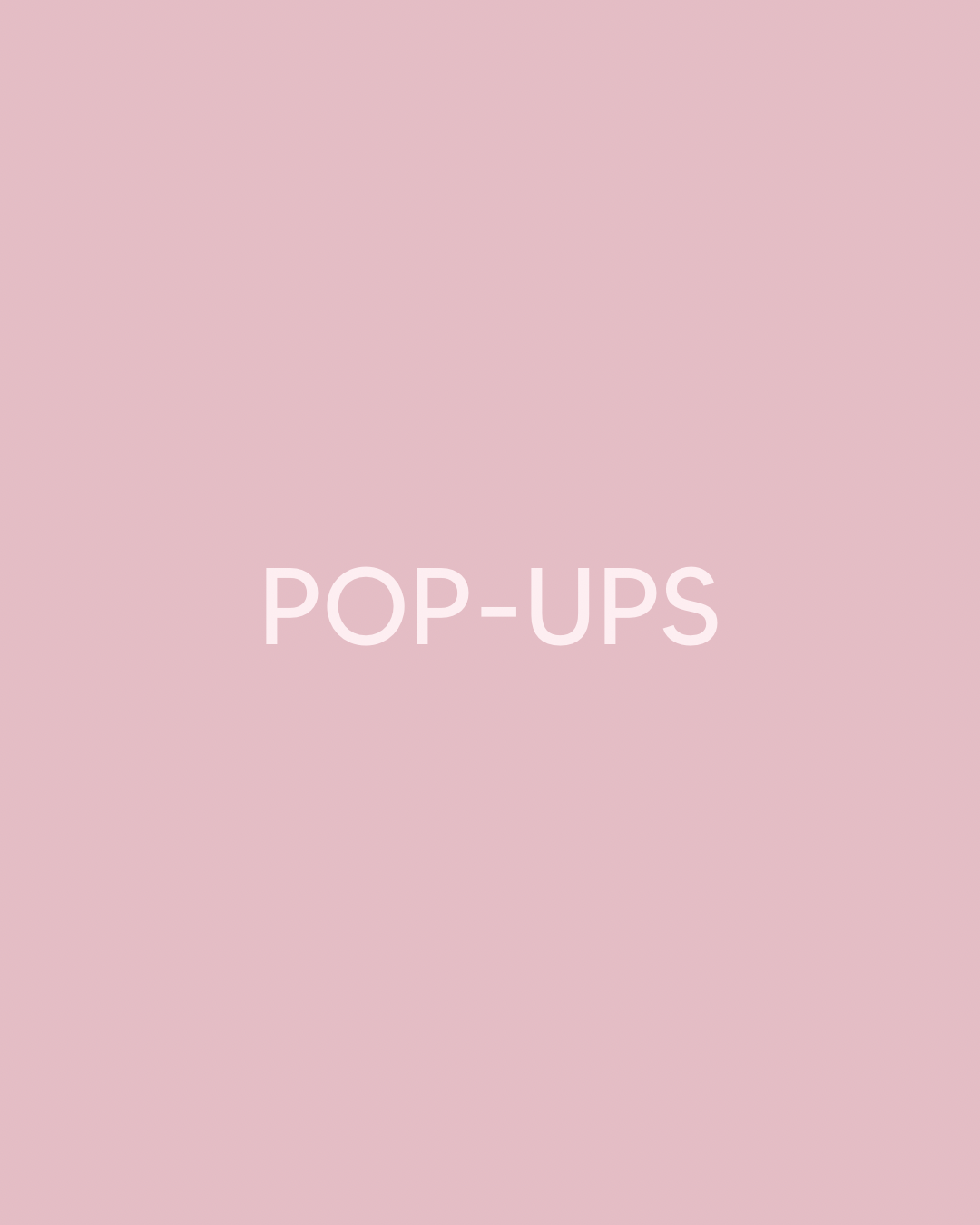 POP-UPS